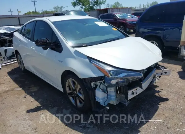 TOYOTA PRIUS 2019 vin JTDKARFU2K3069262 from auto auction Iaai