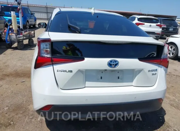 TOYOTA PRIUS 2019 vin JTDKARFU2K3069262 from auto auction Iaai