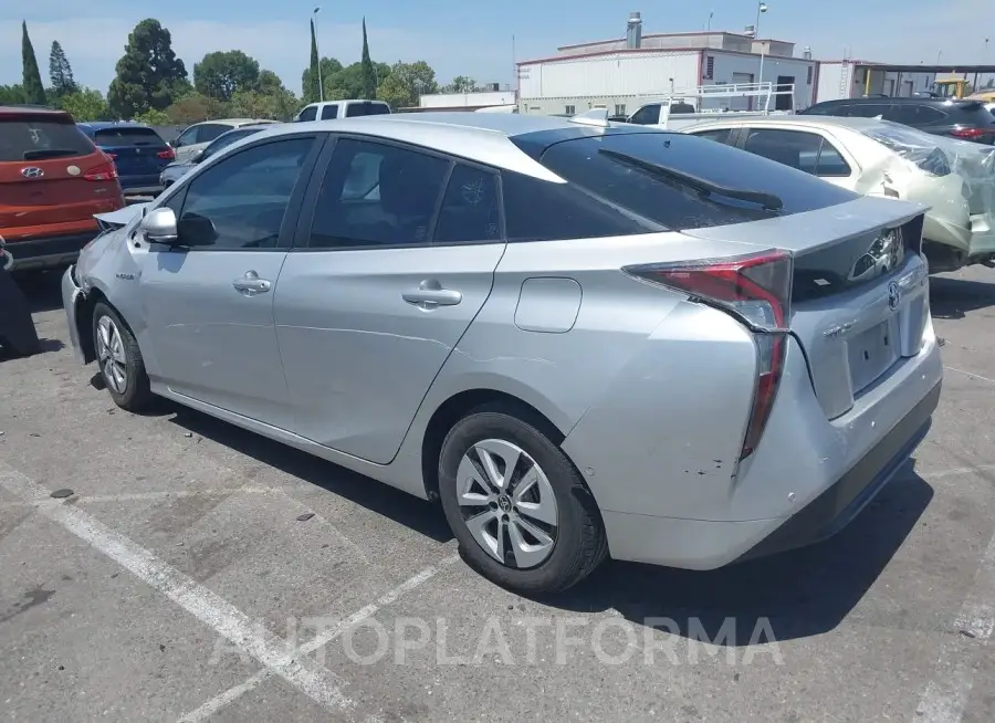 TOYOTA PRIUS 2018 vin JTDKARFU6J3056433 from auto auction Iaai