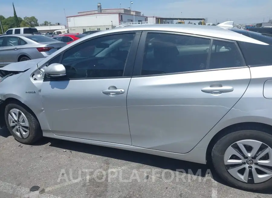 TOYOTA PRIUS 2018 vin JTDKARFU6J3056433 from auto auction Iaai