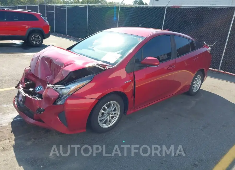 TOYOTA PRIUS 2016 vin JTDKBRFU2G3520162 from auto auction Iaai