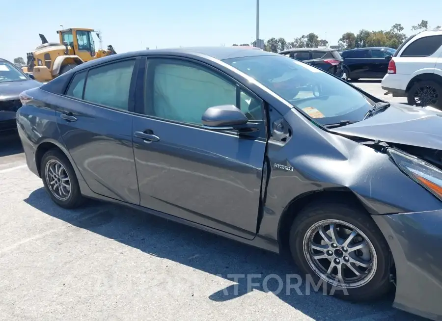 TOYOTA PRIUS 2018 vin JTDKBRFU4J3072689 from auto auction Iaai