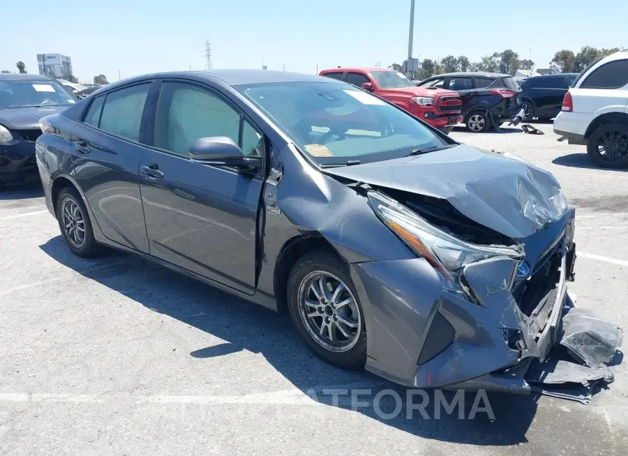 TOYOTA PRIUS 2018 vin JTDKBRFU4J3072689 from auto auction Iaai