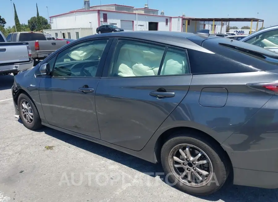 TOYOTA PRIUS 2018 vin JTDKBRFU4J3072689 from auto auction Iaai