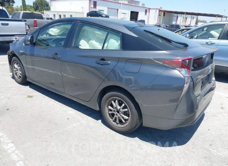 TOYOTA PRIUS 2018 vin JTDKBRFU4J3072689 from auto auction Iaai