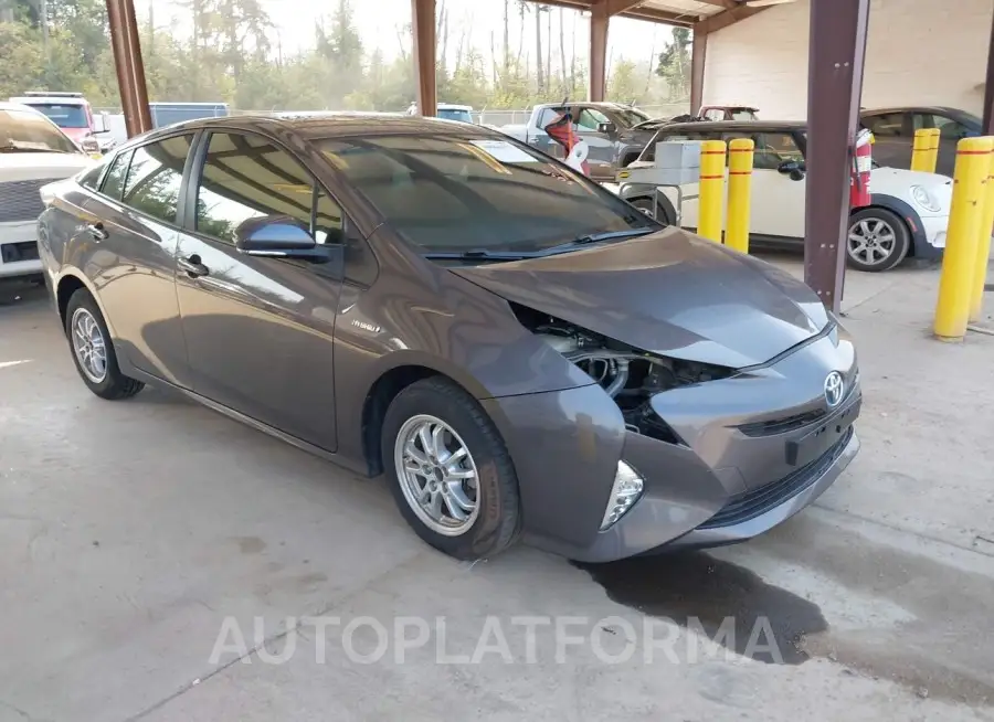 TOYOTA PRIUS 2018 vin JTDKBRFU4J3590124 from auto auction Iaai