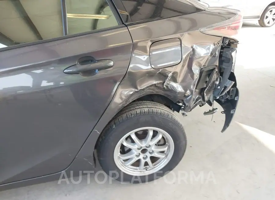 TOYOTA PRIUS 2018 vin JTDKBRFU4J3590124 from auto auction Iaai