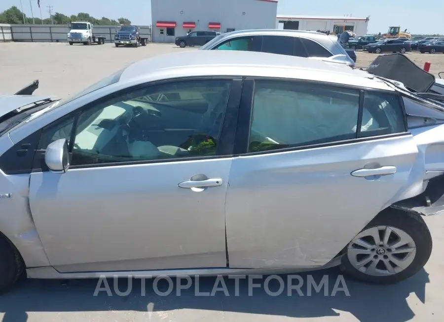 TOYOTA PRIUS 2016 vin JTDKBRFU8G3506038 from auto auction Iaai