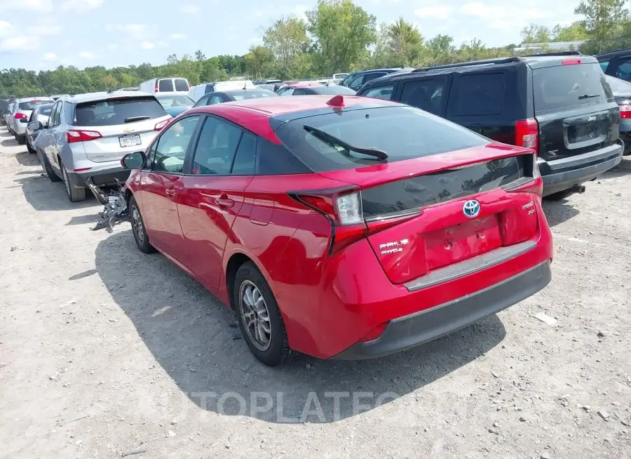 TOYOTA PRIUS 2019 vin JTDL9RFU7K3008034 from auto auction Iaai