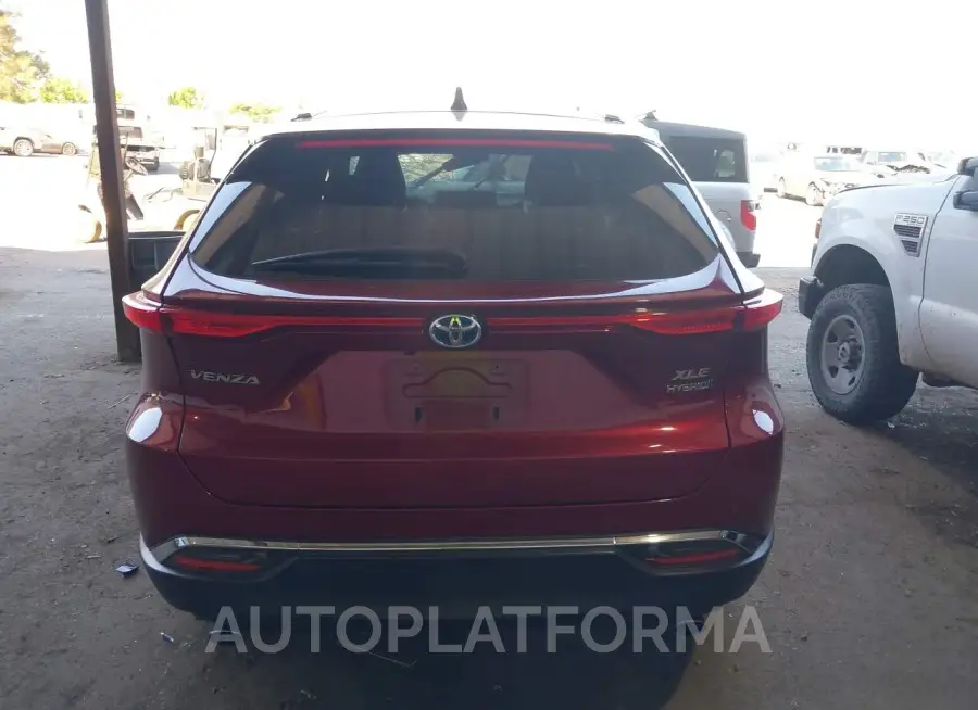 TOYOTA VENZA 2021 vin JTEAAAAH9MJ063928 from auto auction Iaai