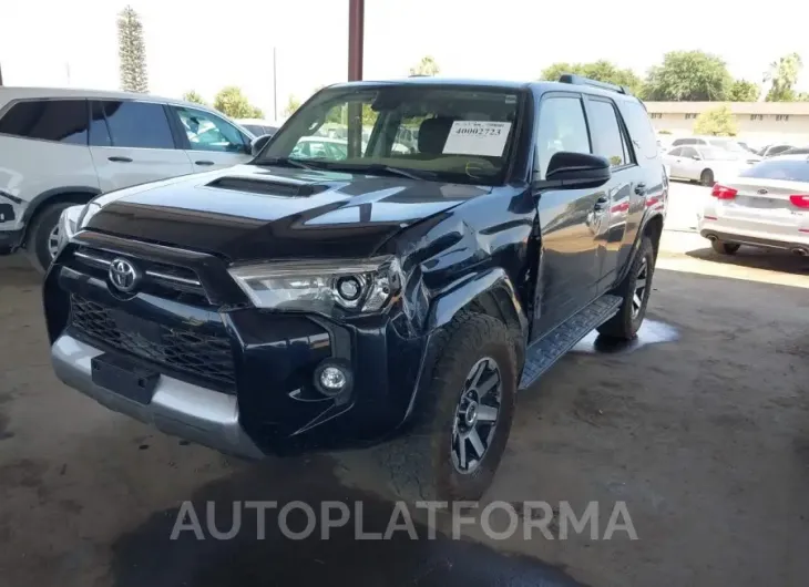 TOYOTA 4RUNNER 2022 vin JTEPU5JR9N6020356 from auto auction Iaai