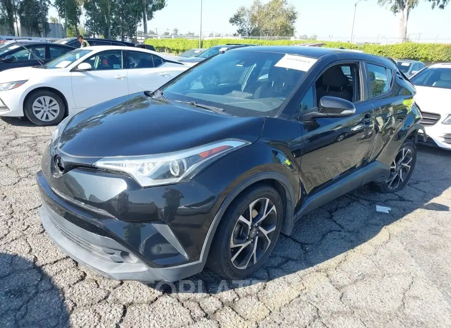 TOYOTA C-HR 2018 vin NMTKHMBX2JR054562 from auto auction Iaai