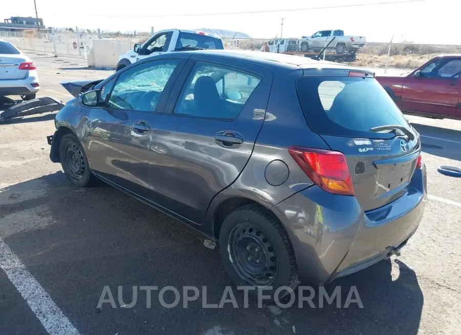 TOYOTA YARIS 2017 vin VNKKTUD36HA077948 from auto auction Iaai