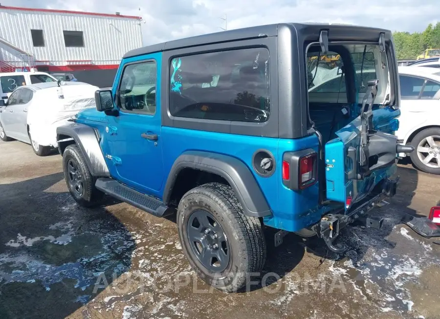 JEEP WRANGLER 2019 vin 1C4GJXAG4KW679030 from auto auction Iaai