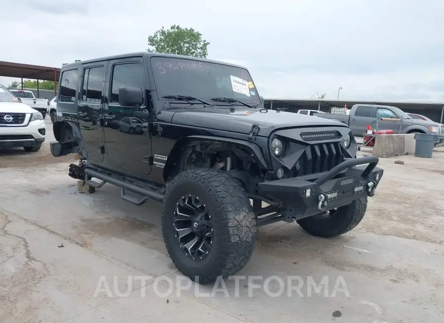 JEEP WRANGLER UNLIMITED 2016 vin 1C4HJWDG5GL196584 from auto auction Iaai