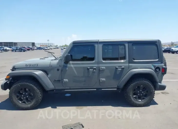 JEEP WRANGLER UNLIMITED 2022 vin 1C4HJXDG3NW172771 from auto auction Iaai