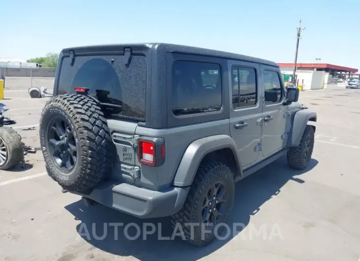 JEEP WRANGLER UNLIMITED 2022 vin 1C4HJXDG3NW172771 from auto auction Iaai