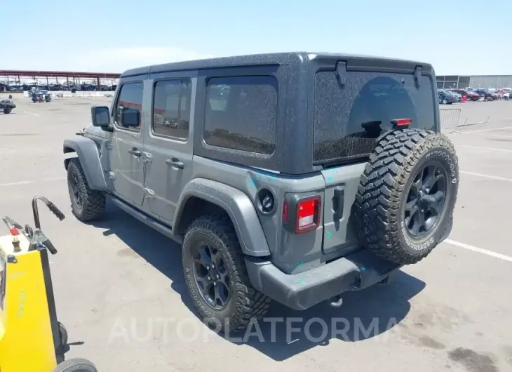 JEEP WRANGLER UNLIMITED 2022 vin 1C4HJXDG3NW172771 from auto auction Iaai