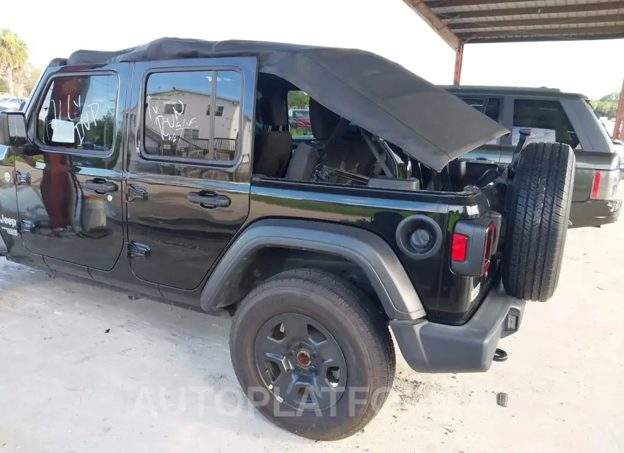 JEEP WRANGLER UNLIMITED 2018 vin 1C4HJXDG6JW303606 from auto auction Iaai