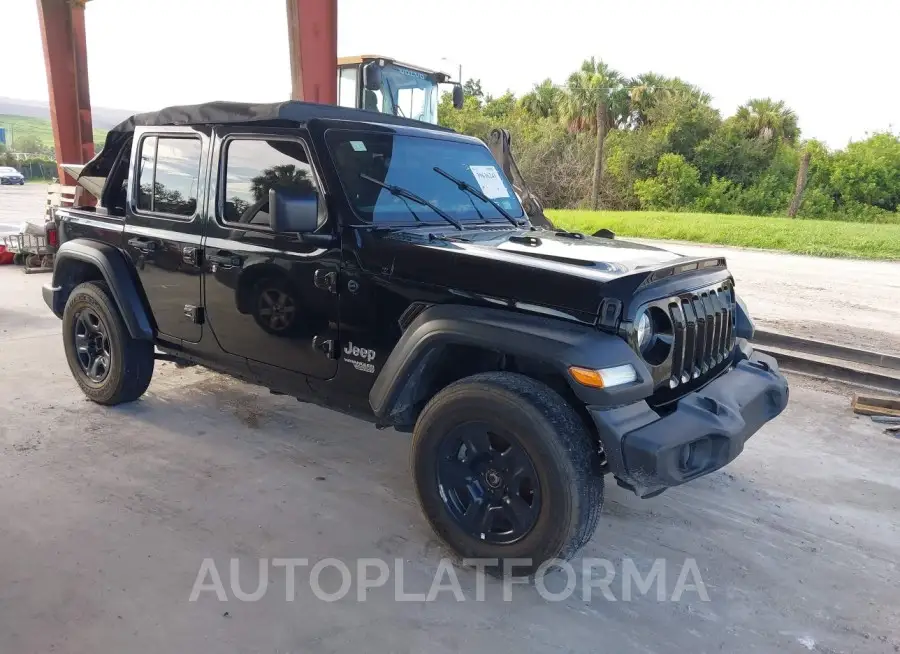 JEEP WRANGLER UNLIMITED 2018 vin 1C4HJXDG6JW303606 from auto auction Iaai