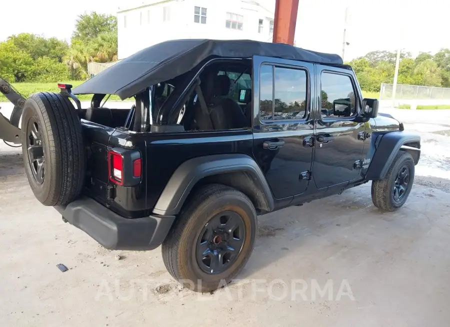 JEEP WRANGLER UNLIMITED 2018 vin 1C4HJXDG6JW303606 from auto auction Iaai