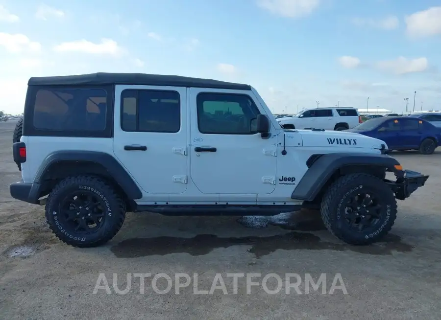 JEEP WRANGLER UNLIMITED 2021 vin 1C4HJXDG6MW740266 from auto auction Iaai