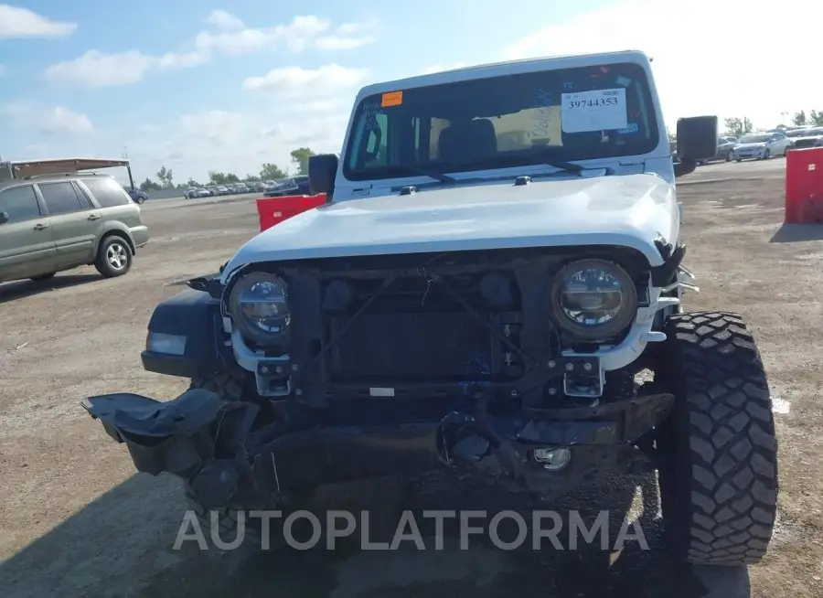 JEEP WRANGLER UNLIMITED 2021 vin 1C4HJXDG6MW740266 from auto auction Iaai