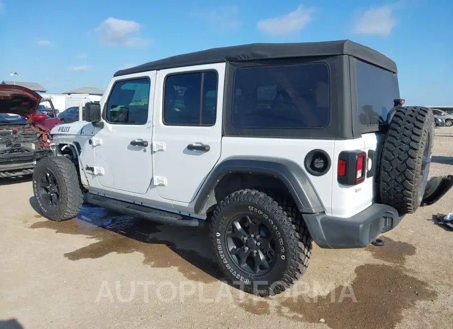 JEEP WRANGLER UNLIMITED 2021 vin 1C4HJXDG6MW740266 from auto auction Iaai