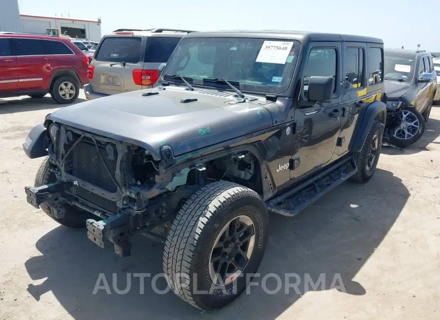 JEEP WRANGLER UNLIMITED 2019 vin 1C4HJXDGXKW552119 from auto auction Iaai