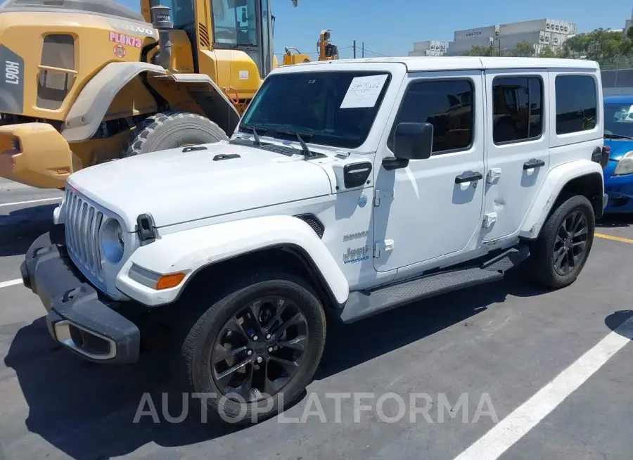 JEEP WRANGLER 4XE 2021 vin 1C4JJXP69MW719951 from auto auction Iaai