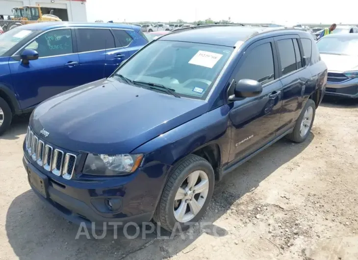 JEEP COMPASS 2016 vin 1C4NJCBBXGD609635 from auto auction Iaai