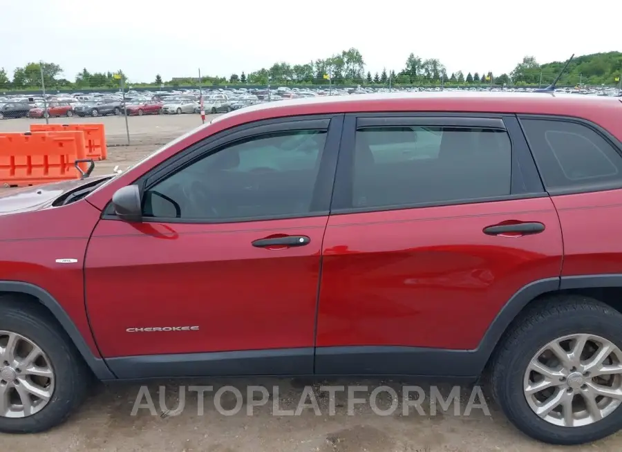 JEEP CHEROKEE 2017 vin 1C4PJMAB1HD230475 from auto auction Iaai