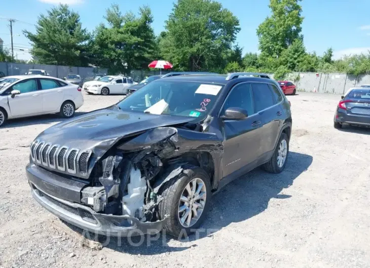 JEEP CHEROKEE 2015 vin 1C4PJMDS8FW625833 from auto auction Iaai