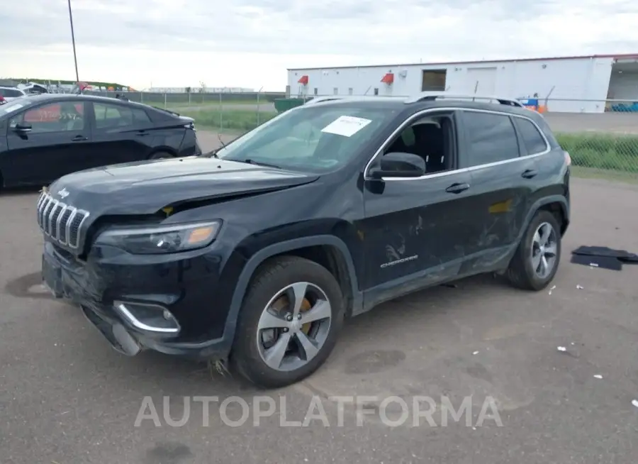 JEEP CHEROKEE 2019 vin 1C4PJMDX0KD460166 from auto auction Iaai