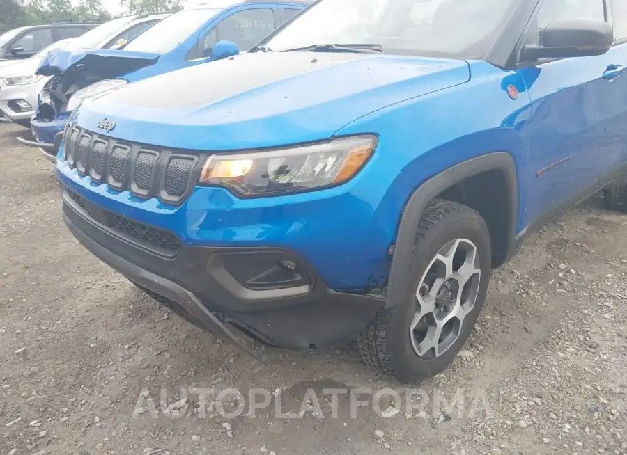 JEEP COMPASS 2022 vin 3C4NJDDB9NT148695 from auto auction Iaai