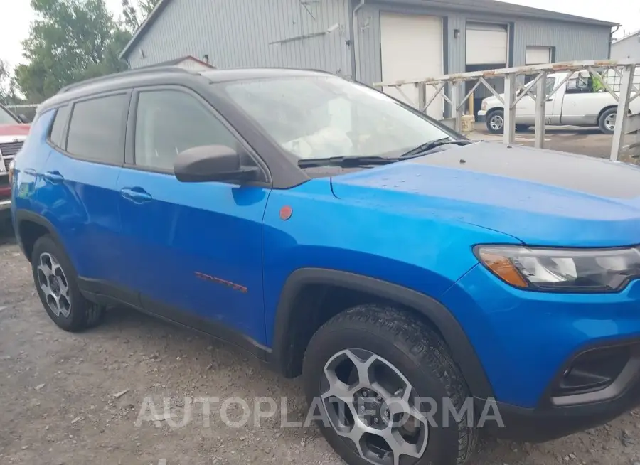 JEEP COMPASS 2022 vin 3C4NJDDB9NT148695 from auto auction Iaai