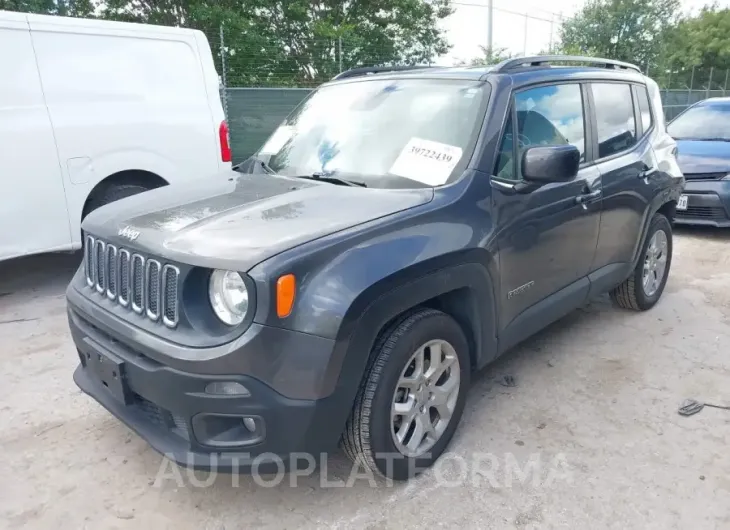 JEEP RENEGADE 2018 vin ZACCJABB2JPH47609 from auto auction Iaai