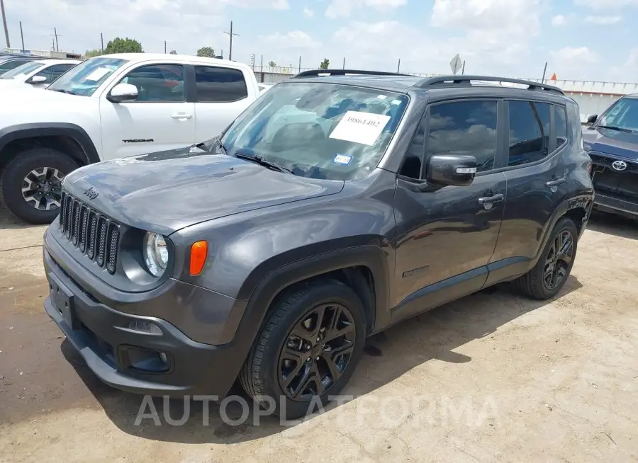 JEEP RENEGADE 2018 vin ZACCJABB7JPH97177 from auto auction Iaai