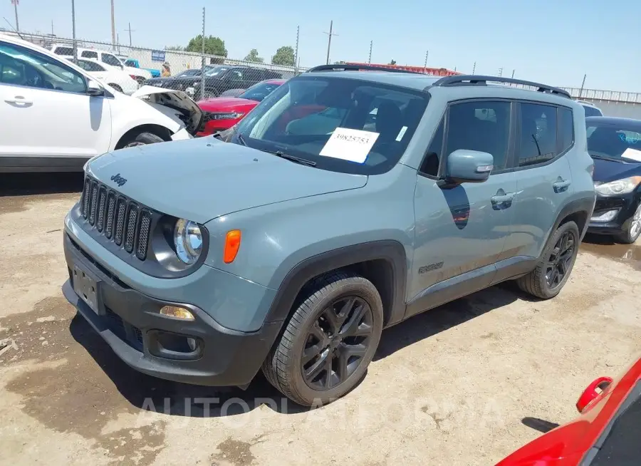 JEEP RENEGADE 2018 vin ZACCJABB8JPH91579 from auto auction Iaai