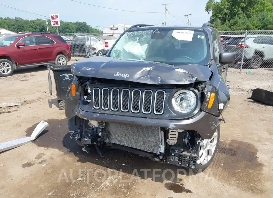 JEEP RENEGADE 2017 vin ZACCJBBB6HPG53796 from auto auction Iaai