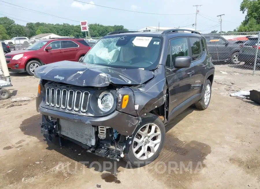 JEEP RENEGADE 2017 vin ZACCJBBB6HPG53796 from auto auction Iaai