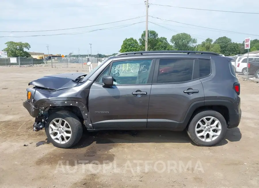 JEEP RENEGADE 2017 vin ZACCJBBB6HPG53796 from auto auction Iaai