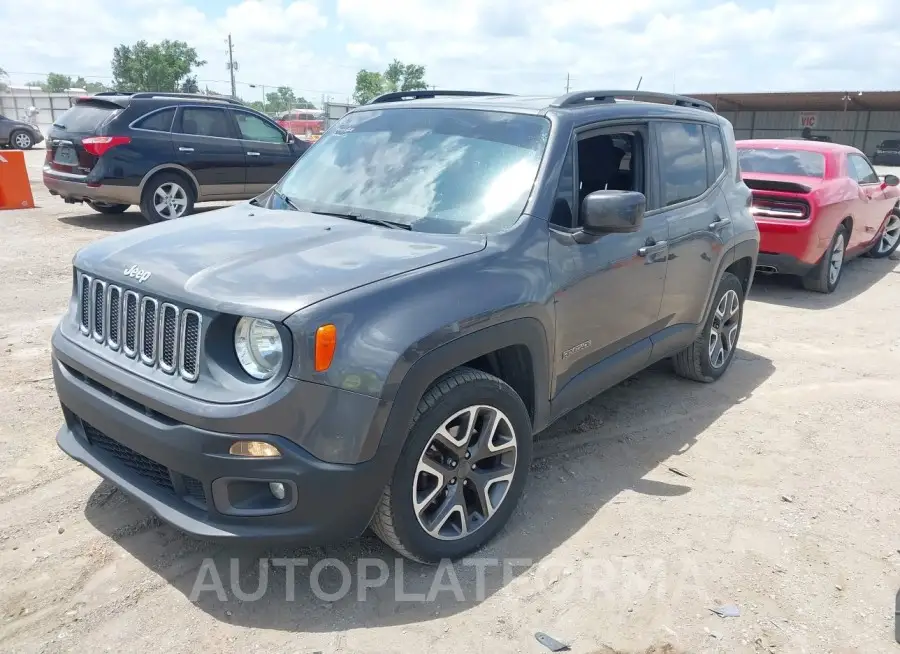 JEEP RENEGADE 2016 vin ZACCJBBT5GPD05740 from auto auction Iaai