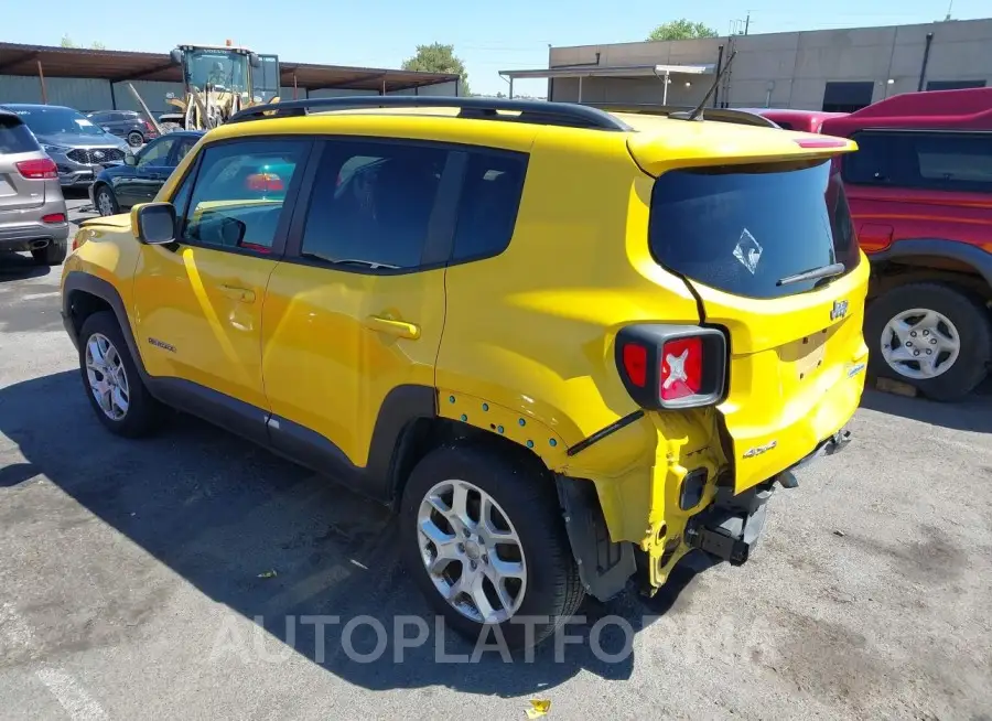 JEEP RENEGADE 2015 vin ZACCJBBT9FPC04165 from auto auction Iaai