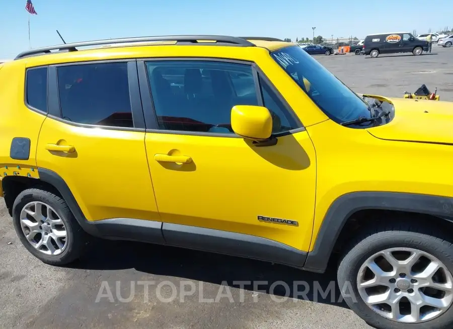 JEEP RENEGADE 2015 vin ZACCJBBT9FPC04165 from auto auction Iaai