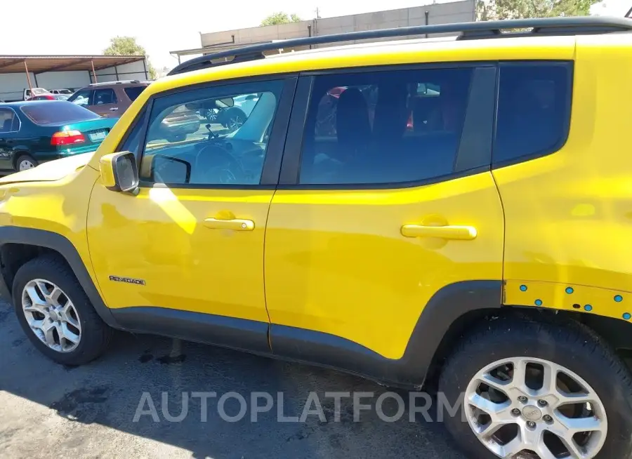 JEEP RENEGADE 2015 vin ZACCJBBT9FPC04165 from auto auction Iaai