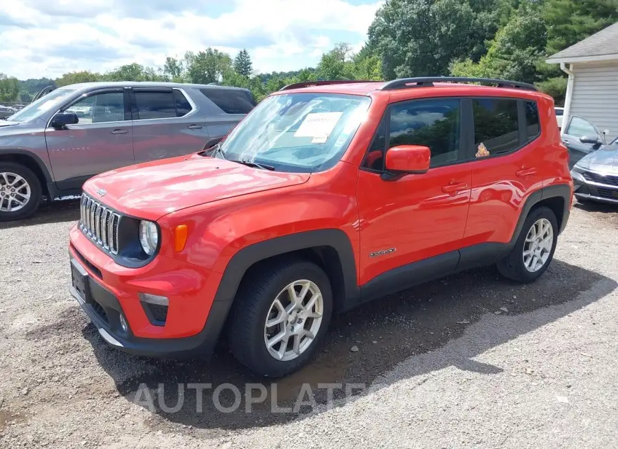 JEEP RENEGADE 2020 vin ZACNJABB2LPL26935 from auto auction Iaai