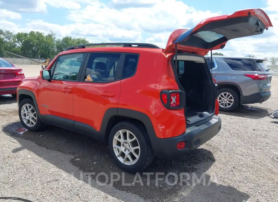 JEEP RENEGADE 2020 vin ZACNJABB2LPL26935 from auto auction Iaai