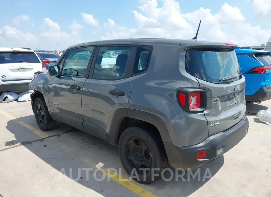 JEEP RENEGADE 2020 vin ZACNJBAB7LPK92210 from auto auction Iaai