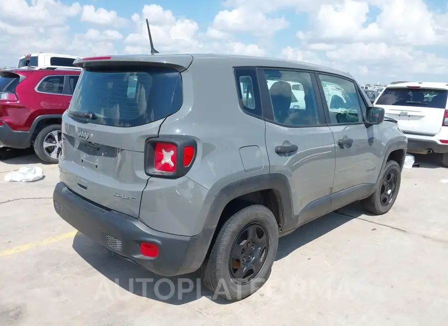 JEEP RENEGADE 2020 vin ZACNJBAB7LPK92210 from auto auction Iaai